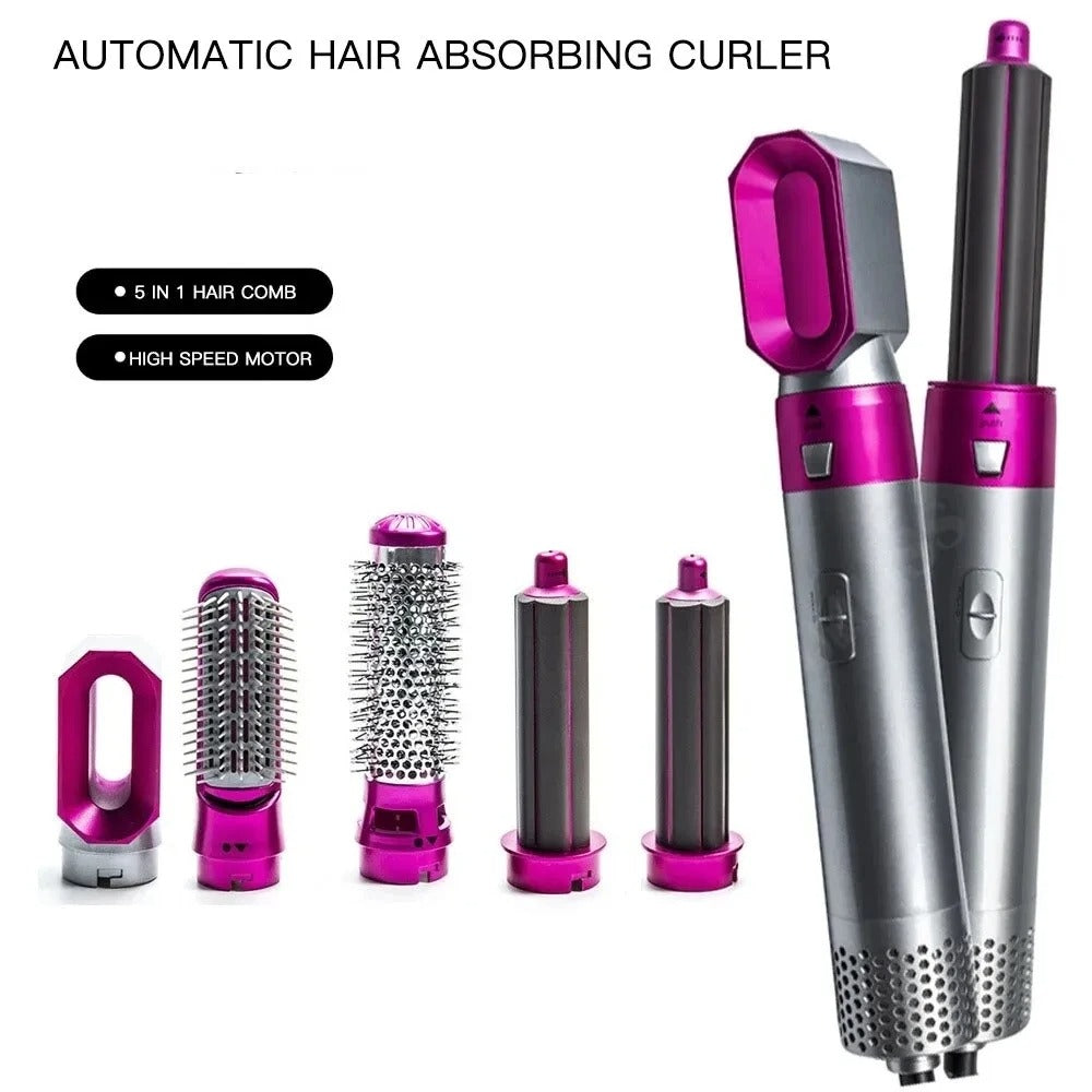 5 in One Hair Dryer & Styling Set